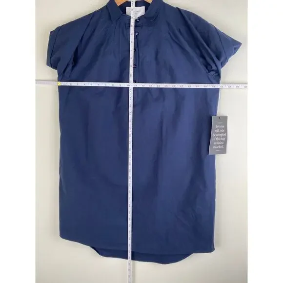 Tuckernuck Pomander Place Polly Mini Dress Navy Blue S NWT - Picture 14 of 14